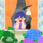 friends on a rainy day